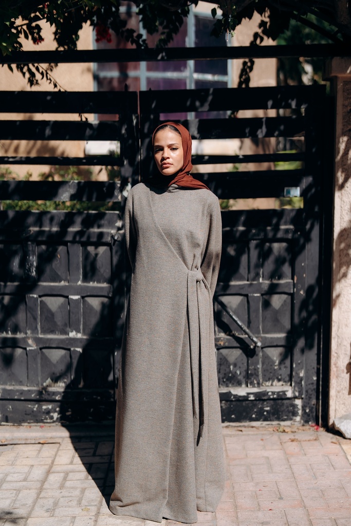 Wool Croisset Dress 