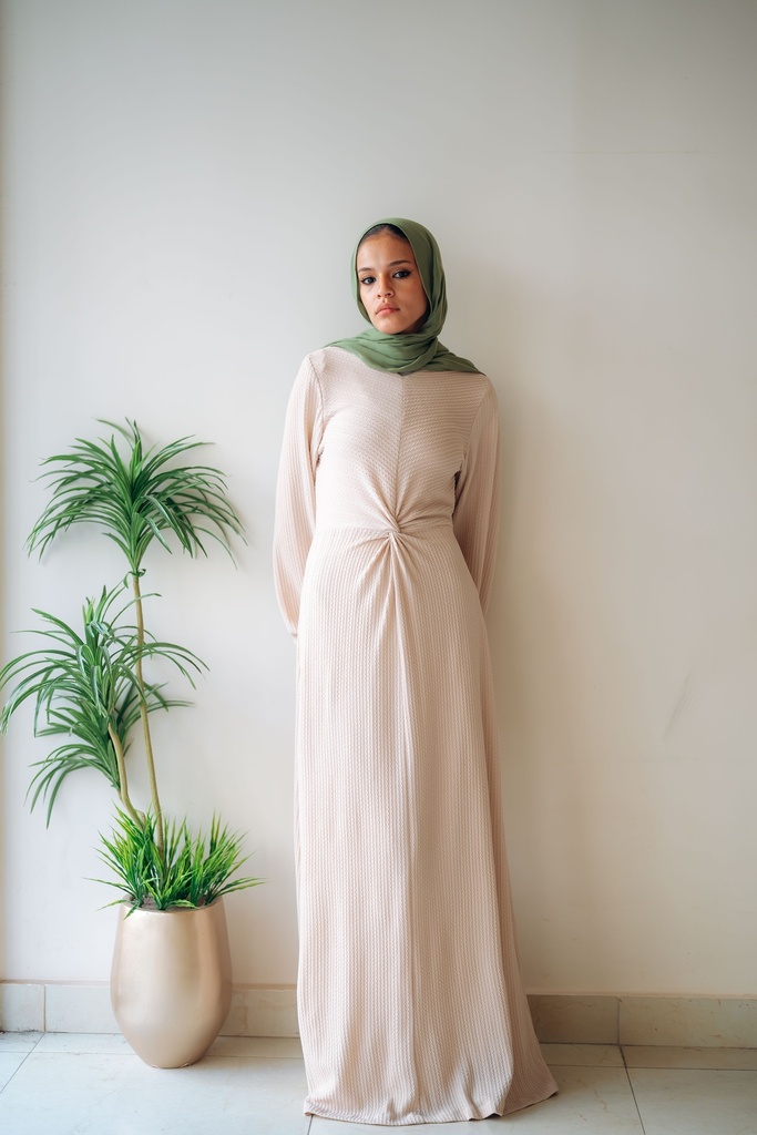 Knitwear Twist Dress 