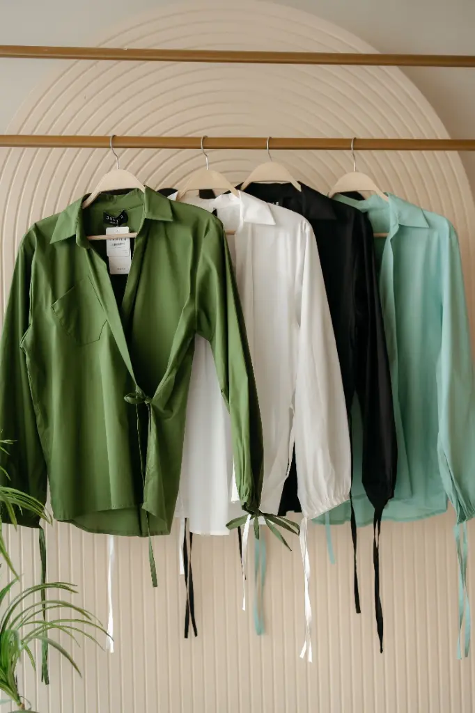 Cross Wrap Blouse