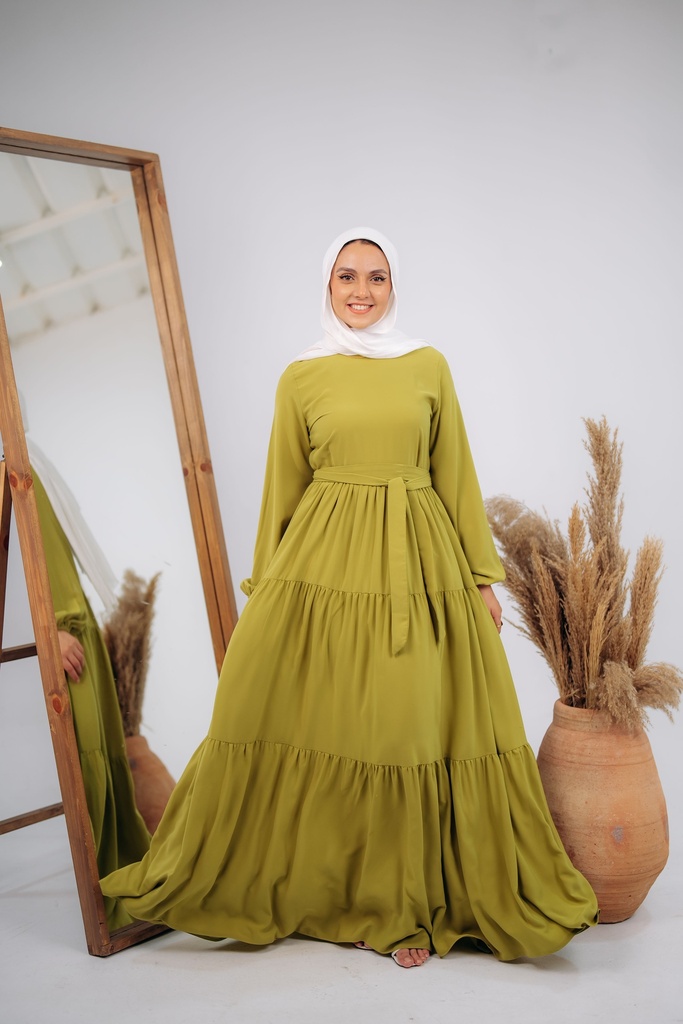 Draped dress