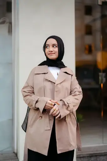 Shortie Trench Coat