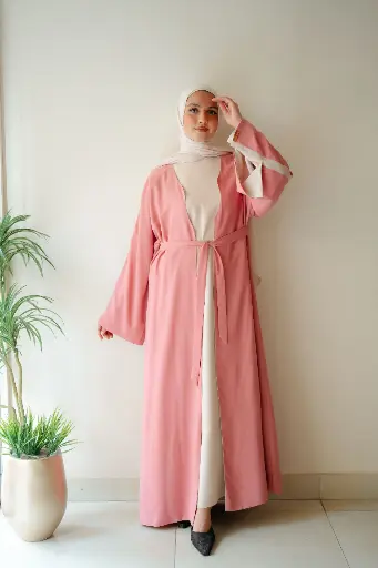 Double face abaya